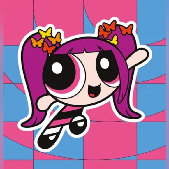 NewJeans x PowerPuff Girls Line Friends-Hanni Plush Keychain Dangler 5” - Picture 6 of 7